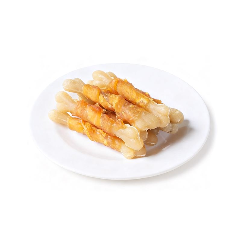 Pullus Sapidus Bone Shaped Pullus Roll Pet Dentes Purgatio Cibus