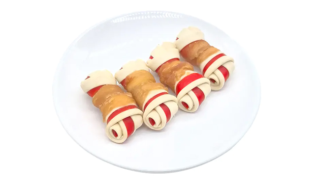 Caro-Substructio Canis tractat: Delectamentum et Nutritious ruminat pro Canibus
