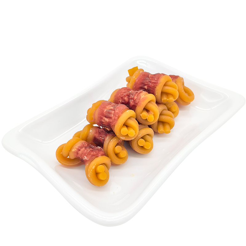 Duck-Wrapped Knotted Bone Dog Treats