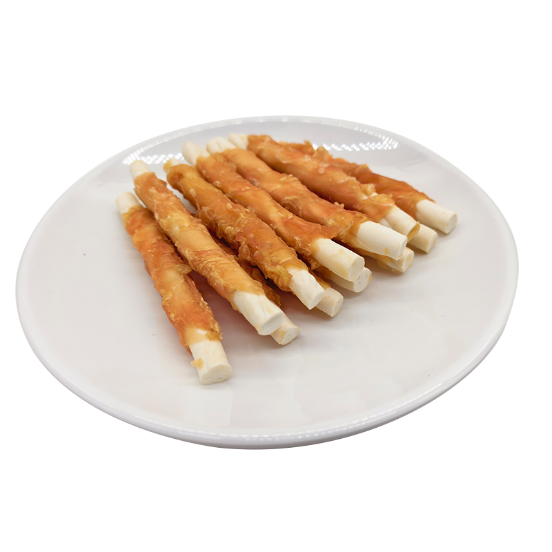 Pullus-Wrapped Collagen Chew Sticks